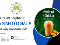 Giá trị dinh dưỡng từ ly Sinh tố Chà Là: Thức uống giàu dưỡng chất